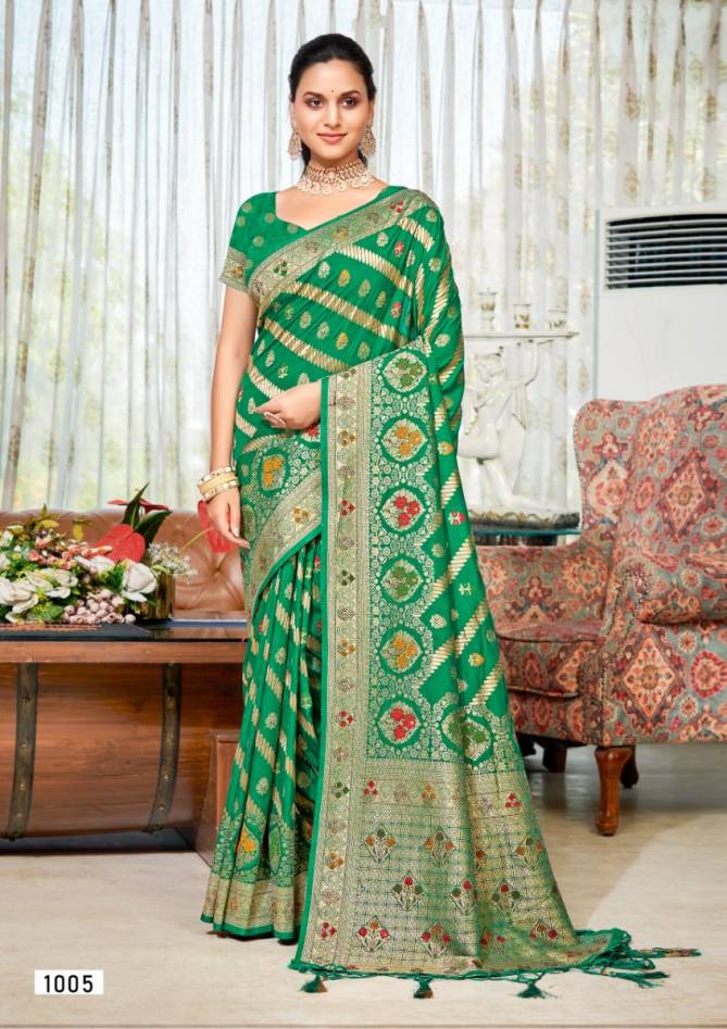 Akriti Vol 7 By Bunawat Designer Silk Wedding Sarees Wholesale Price In Surat
